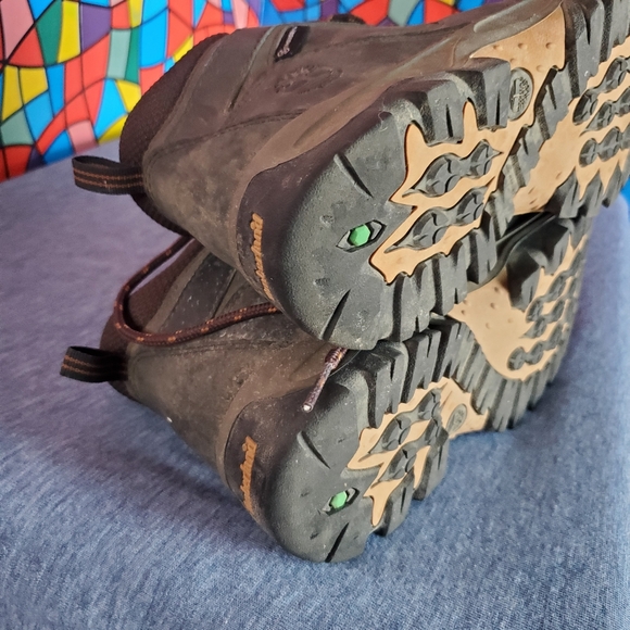 Timberland Junior Mt. Maddsen Waterproof Mid Hiking Boot Boys Size 5.5 Brown - Picture 8 of 10